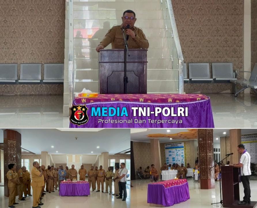 Ibadah Syukuran Ulang Tahun Pj. Bupati Maybrat yang Ke-52 Dirayakan dengan Nuansa Ibadah di Kantor Bupati