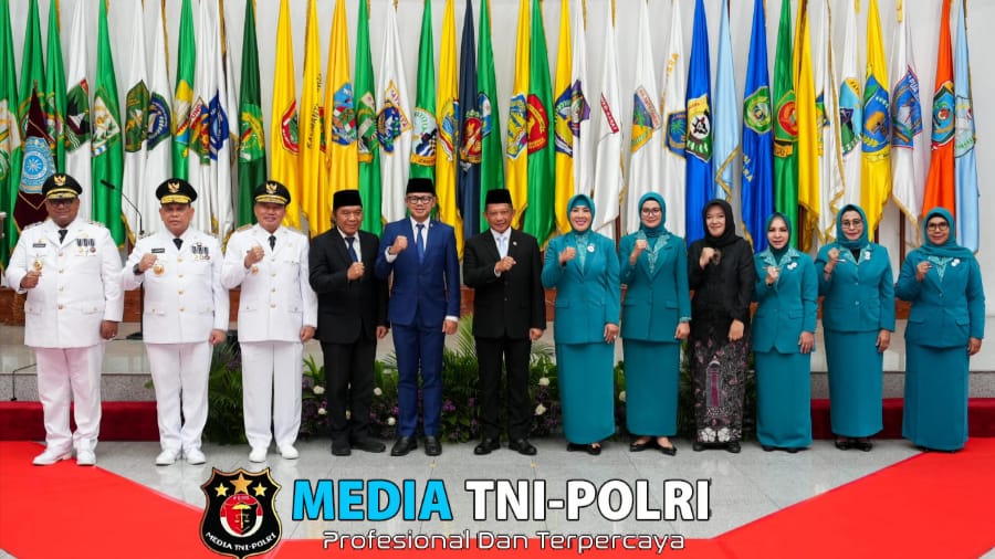 Lantik Dua Penjabat dan Satu Ketua TP PKK Provinsi, Tri Tito Karnavian Tekankan Pentingnya Kawal Pelaksanaan Program