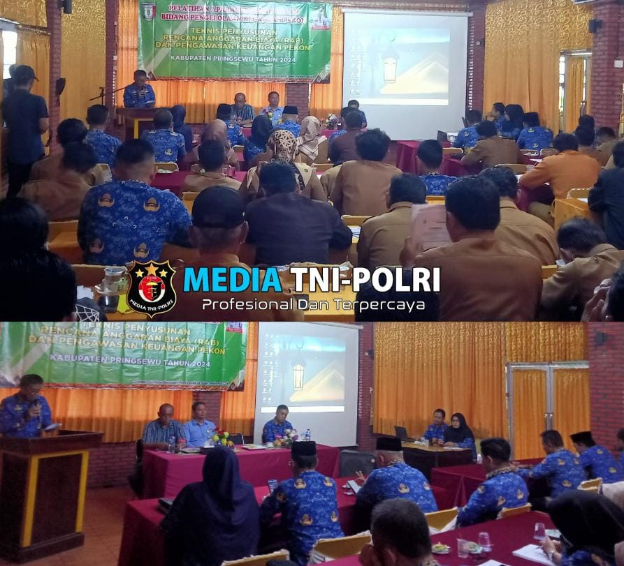 Dinas Pemberdayaan Masyarakat dan Pekon (PMP), kabupaten Pringsewu Adakan Pelatihan Pengelolan Keuangan Pekon