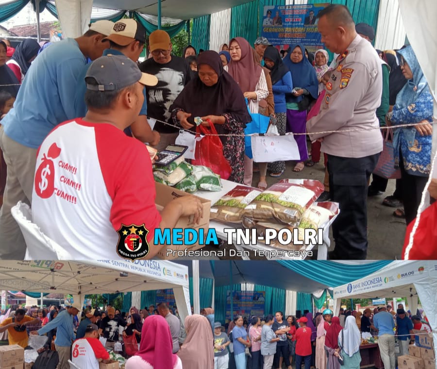 Dinas Ketahanan Pangan Kabupaten Pringsewu kembali menggelar Gerakan Pangan Murah.