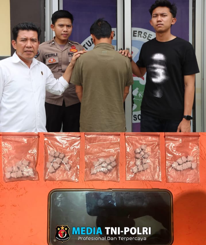 Satresnarkoba Polres Tanggamus Ungkap Kasus Narkotika, Amankan 48 Butir Pil Extacy dan Seorang Tersangka
