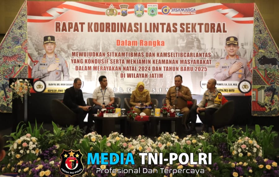 Kapolres Batu AKBP Andi Yudha Pranata Gelar Rapat Koordinasi Lintas Sektoral