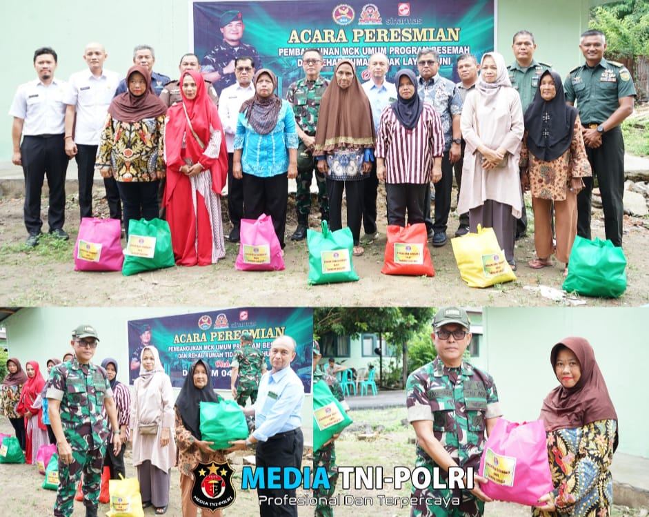 Tunjukkan Komitmen TNI Dalam Meningkatkan Kesejahteraan Masyarakat, Kasdim 0402/OKI Ikuti Vicon Peresmian RTLH