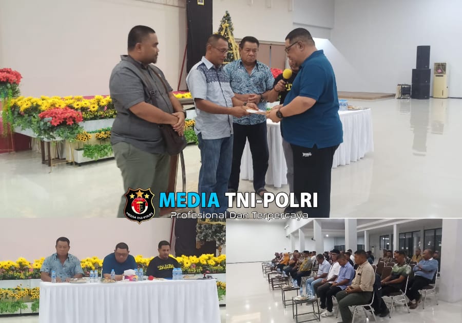 Silwanus Tadjo Resmi Jabat PLT Ketua Kerukunan Keluarga Maluku Utara (KKMU) Kota Sorong