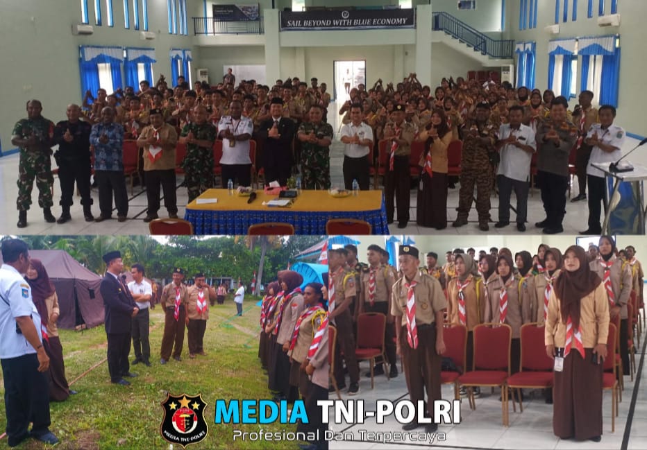 Plh Asisten I Pemprov PBD Buka Perkemahan Bakti Pramuka di Sorong
