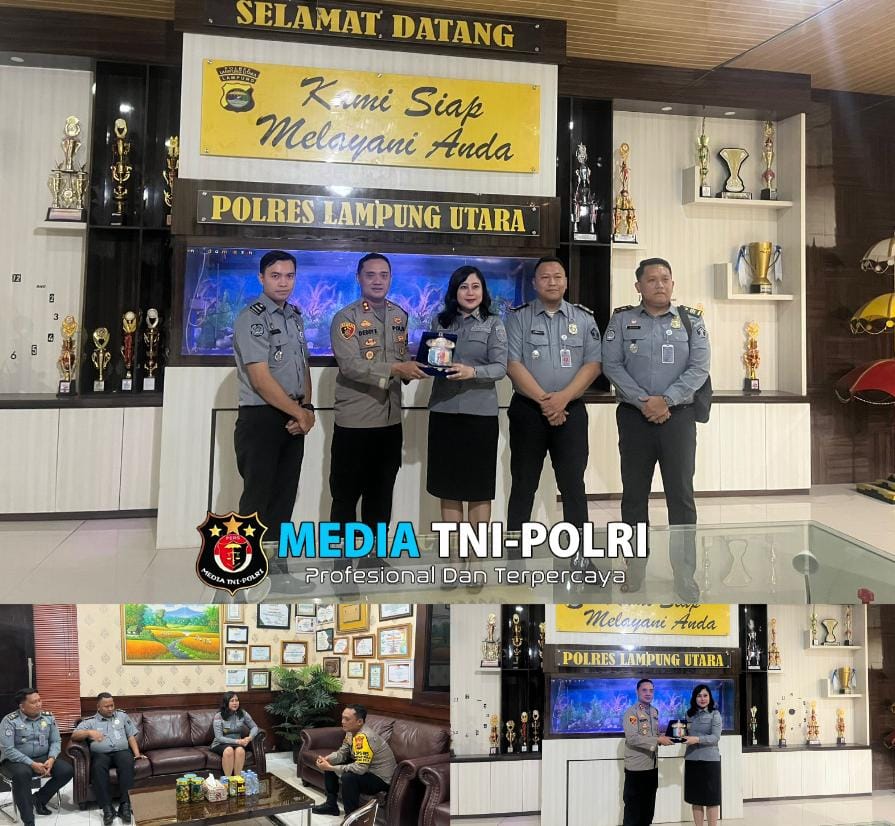 Kapolres Lampung Utara Terima Kunjungan Koordinasi Kepala Imigrasi Kotabumi