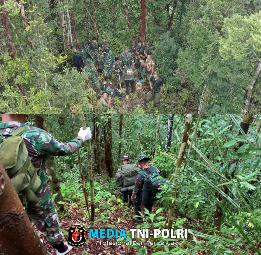 Satgas Yonzipur 5/ABW Patroli Menyisir Taman Nasional Betung Kerihun