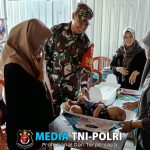 Cegah Stunting, Babinsa Desa Kalitengah Aktif Dampingi Posyandu