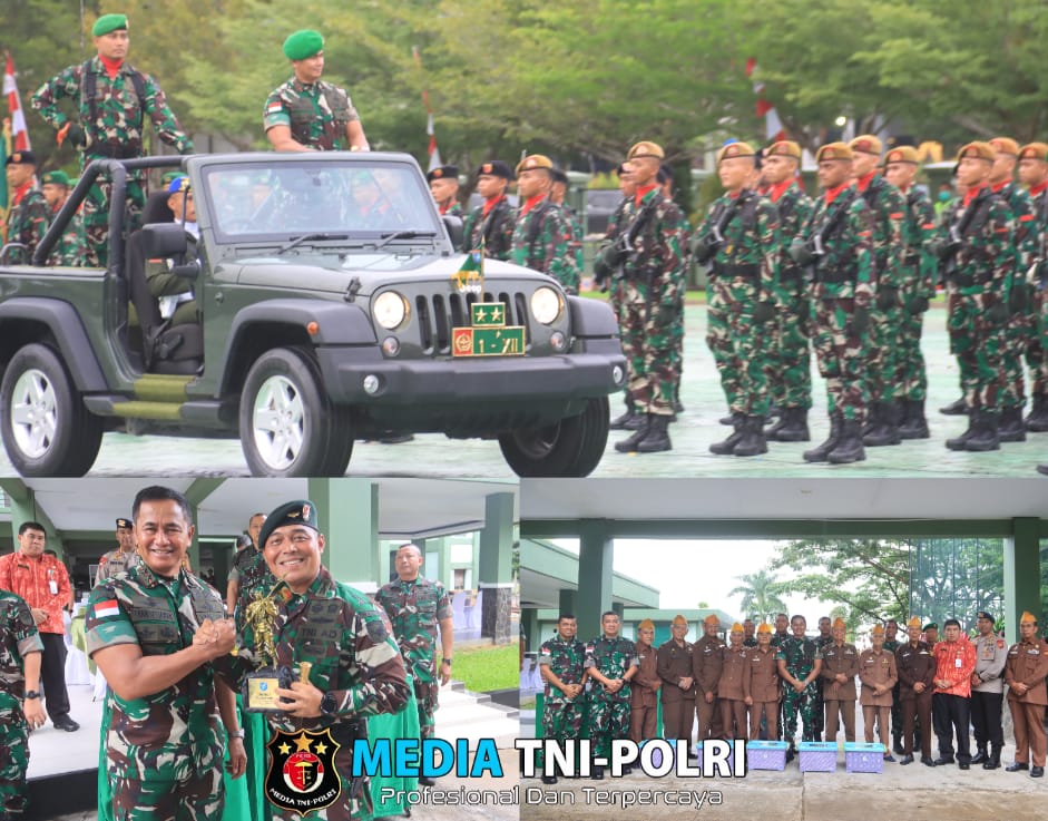 Hari Juang Infanteri 2024, Pangdam XII/Tpr Bersama Prajurit Semangat Jalan Kaki Ikuti Etape Terakhir Peleton Beranting YWPJ