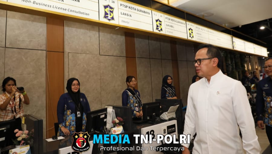 Wamendagri Bima Arya Apresiasi Kemajuan dan Inklusivitas Mal Pelayanan Publik Kota Surabaya