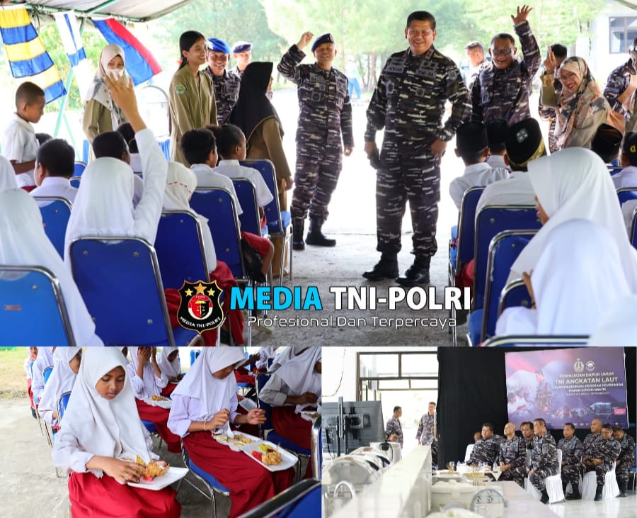 Sukseskan Program Pemerintah, Koarmada III Uji Coba Makan Bergizi Gratis