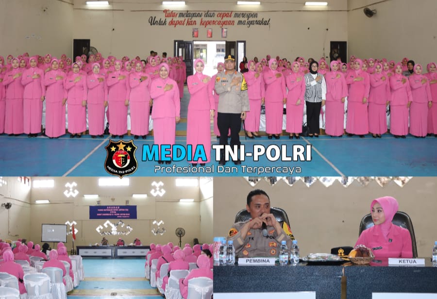 Kapolres AKBP Deddy Kurniawan Beri Arahan kepada Bhayangkari Cabang Lampung Utara
