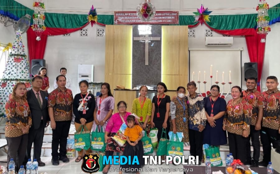 Lapas Lubuk Pakam Rayakan Natal dan Berikan Baksos Kepada Keluarga Warga Binaan