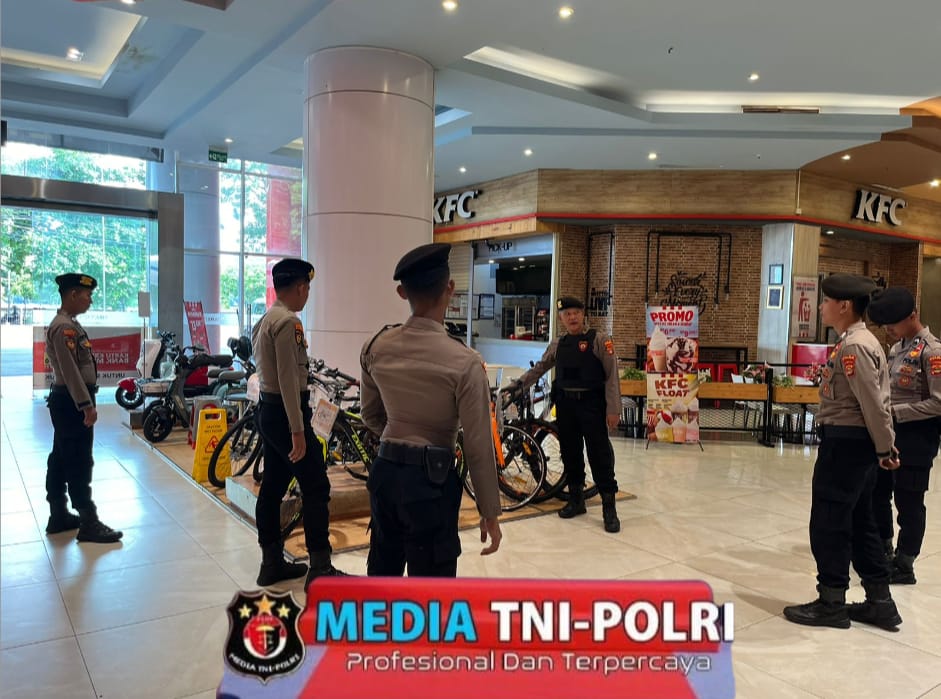 Pengamanan Ketat di Mall-Mall Bandar Lampung Menjelang Natal dan Tahun Baru