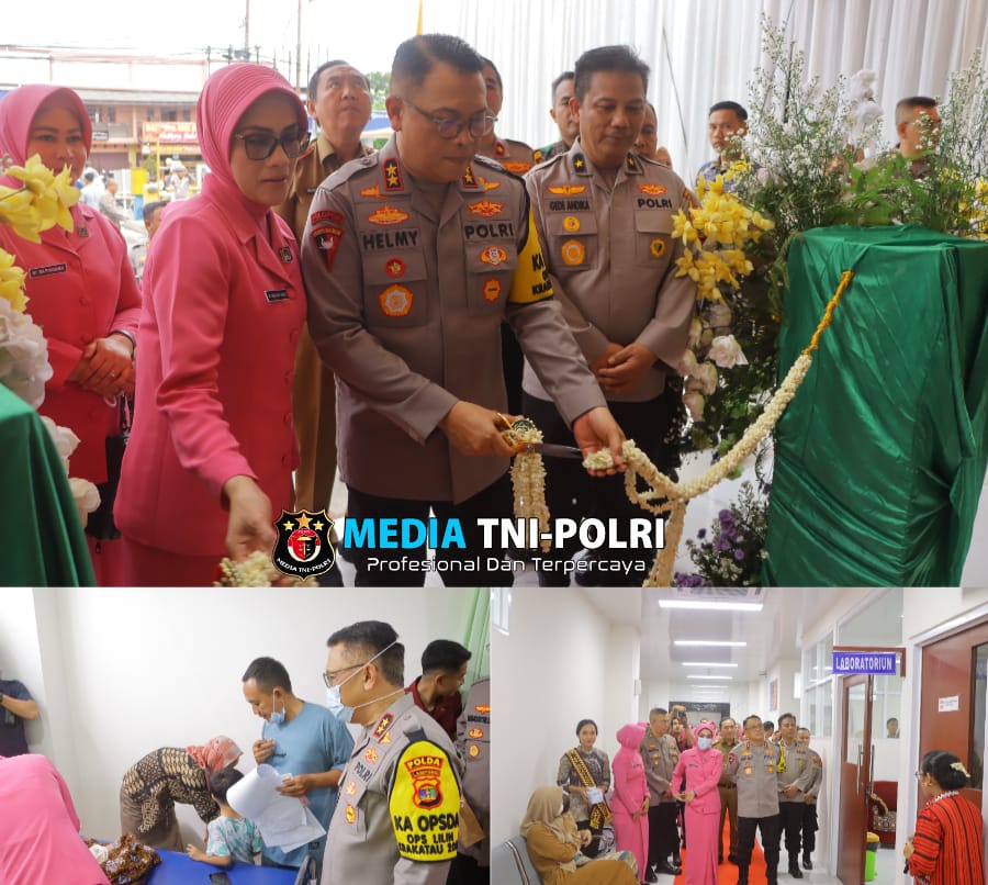 Kapolda Lampung Resmikan Gedung Layanan Utama RS Bhayangkara Ruwa Jurai
