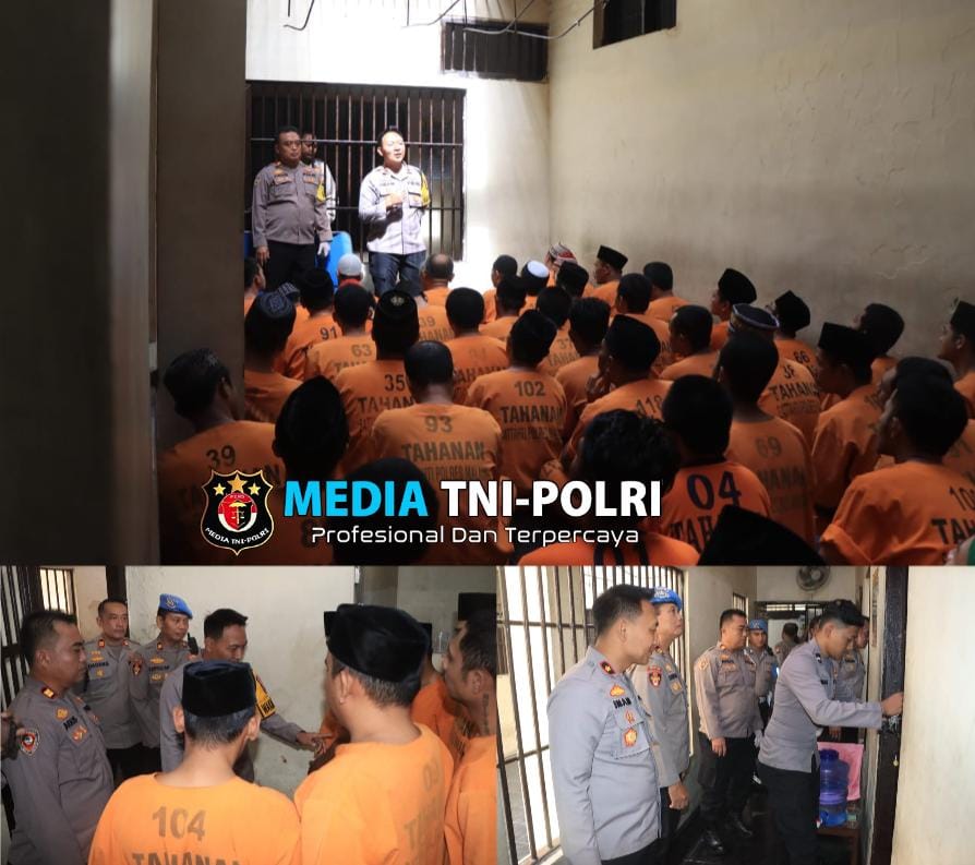 Polres Malang Tingkatkan Pengawasan dan Pembinaan Tahanan Sambut Tahun Baru