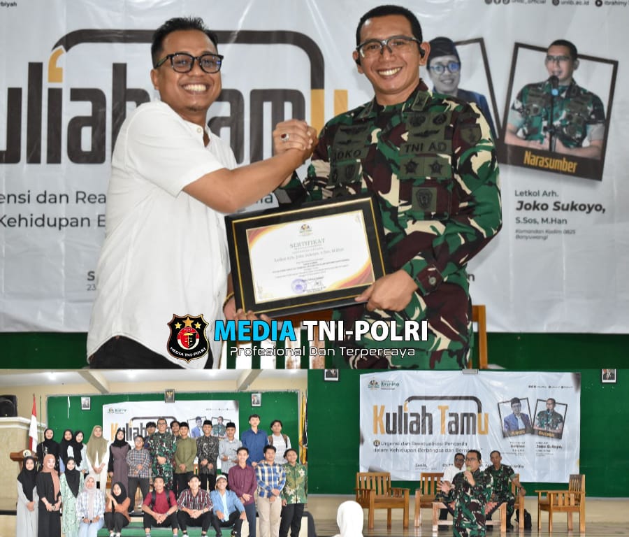 Dandim 0825 Banyuwangi Ajak Generasi Muda Kembali Pada Akar Nilai Kebangsaan