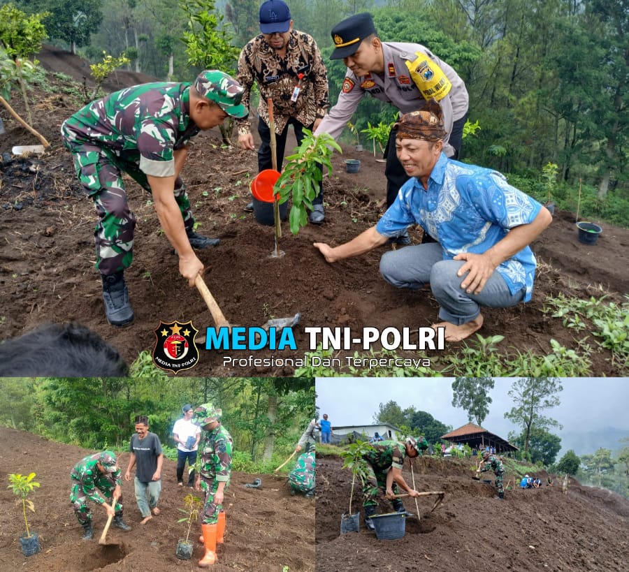 Peltu Joko Ismanu Pimpin Penghijauan, Satukan TNI dan Rakyat Demi Kelestarian Alam