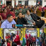 Santa Claus Yonarmed 11 Kostrad Bagikan Kebahagiaan Natal di Perbatasan