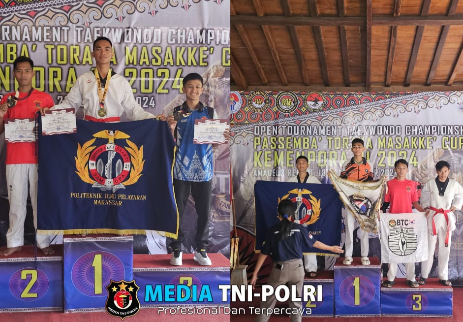 Prestasi Gemilang, Atlet Taekwondo Pasmar 3 Sumbang Tiga Medali