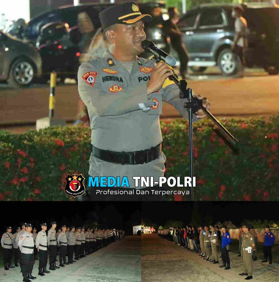 Apel Siaga Malam Natal Polres Tulang Bawang Barat Kerahkan Puluhan Personel untuk Amankan Perayaan