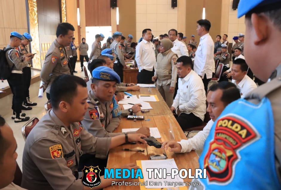 Pimpin Apel Gelar Senpi, Ini Pesan Kapolda Lampung : Hindari pelanggaran dan Mulailah Perubahan dari Diri Sendiri