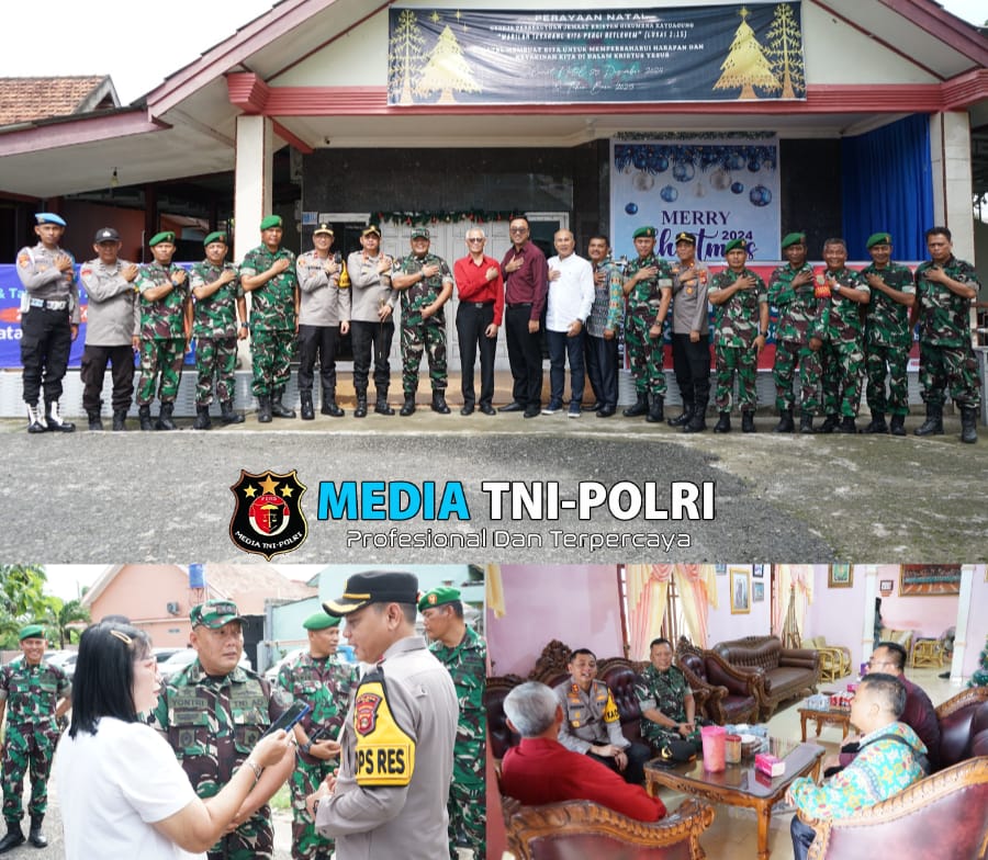 Jamin Keamanan Tepat Di Perayaan Natal, Dandim 0402/OKI Laksanakan Patroli