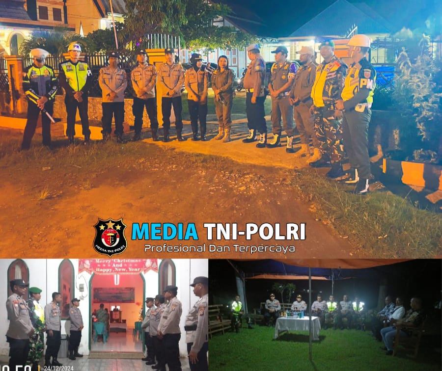 Kodim 1416/Muna Yakinkan PAM Malam Natal Aman