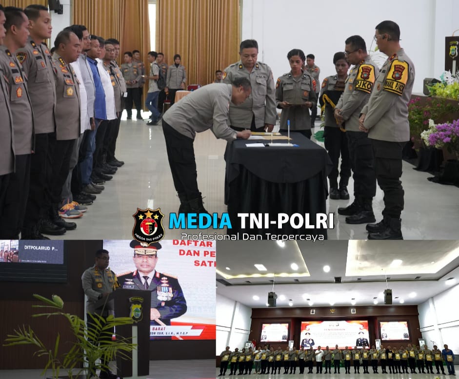 Kapolda Papua Barat Serahkan DIPA T.A. 2025 Kepada Satker dan Polres Jajaran
