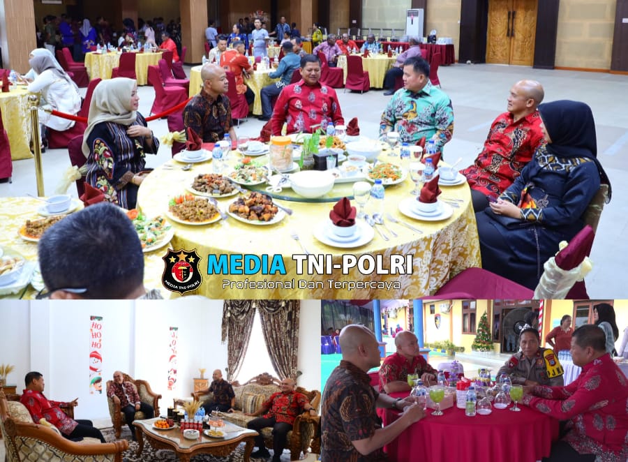 Pangkoarmada III Laksanakan Safari Natal ke Pejabat Pemda dan Kapolda PBD