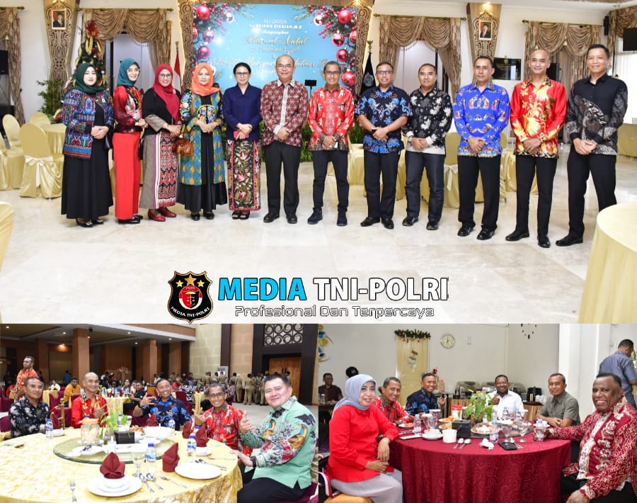 Toleransi Beragama, Danpasmar 3 Laksanakan Safari Natal dan Open House