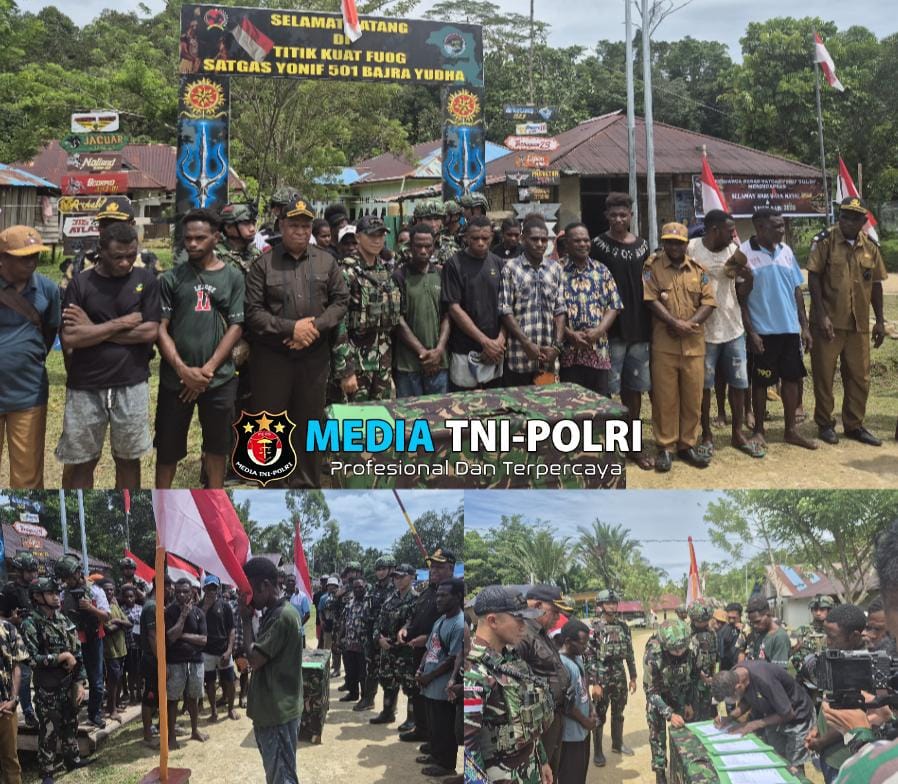 32 Pengungsi Kembali ke Kampung Halaman, Rayakan Natal Bersama Keluarga dan Ikuti Pemutihan di Maybrat