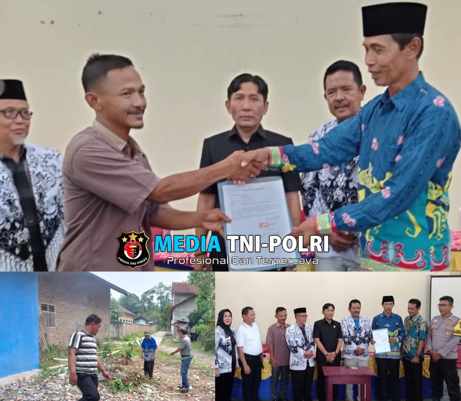 Polres Tanggamus Melalui Polsek Semaka Respon Cepat Berita Viral di Media Sosial Terkait Penutupan Jalan oleh SMK PGRI di Pekon Sudimoro