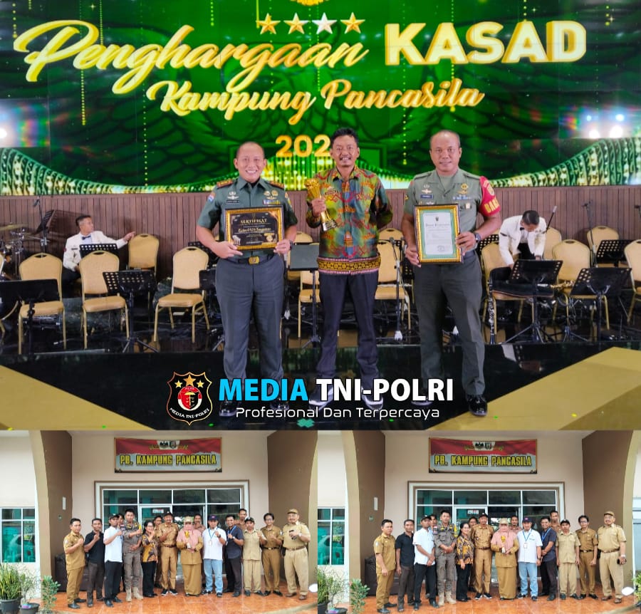 Pekon Panggungrejo Kabupaten Pringsewu, berhasil meraih juara 3 penghargaan Kasad Award dalam Lomba Kampung Pancasila Kategori Ketahanan Pangan
