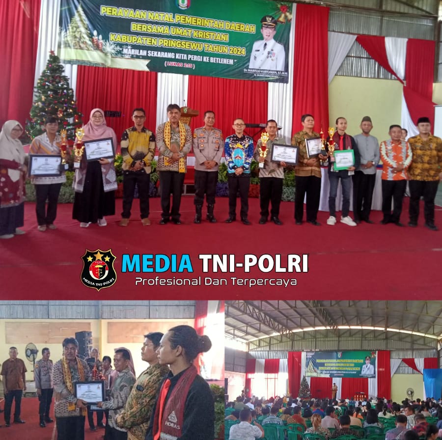 Pemkab Pringsewu Gelar Perayaan Natal bersama