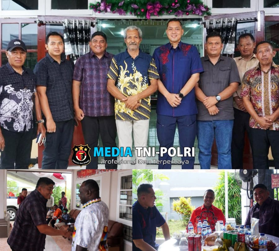 Dandim Merauke bersama Kapolres Melaksanakan Silaturahmi pada Perayaan Natal 2024