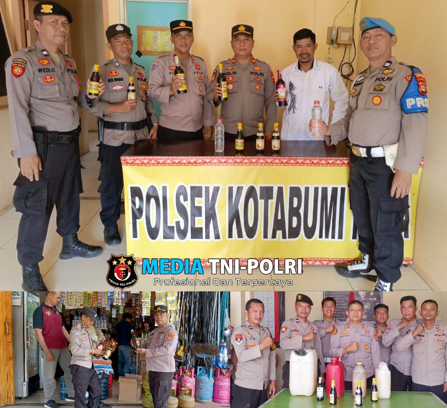 Antisipasi Kriminalitas Jelang Pergantian Tahun Baru, Polres Lampung Utara Razia Minuman Keras
