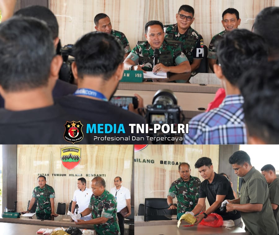 Kodam I/BB Gagalkan Pengiriman Ratusan Butir Ekstasi Jaringan Antarprovinsi