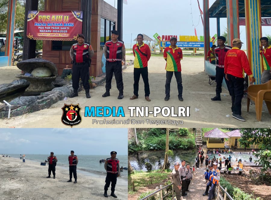 Polres Lampung Timur Perketat Pengamanan di Tempat Wisata Selama Libur Panjang Akhir Pekan