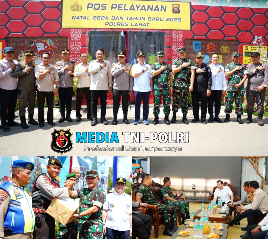 Pangdam II/Sriwijaya dan Pj. Gubernur Sumsel Tinjau Proyek Strategis Nasional dan Pos Pantau Nataru 2024 di Muara Enim dan Lahat