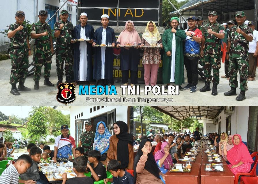 Kodam I/BB Gelar Aksi Sosial Bantu Dhuafa dan Anak Yatim dengan Makanan Sehat dan Bergizi