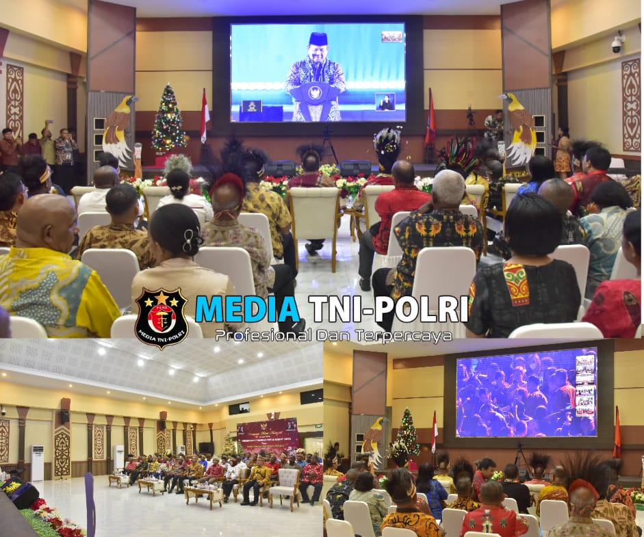 Kas Koarmada III Hadiri Perayaan Natal Nasional 2024 Secara Daring Bersama Presiden Republik Indonesia