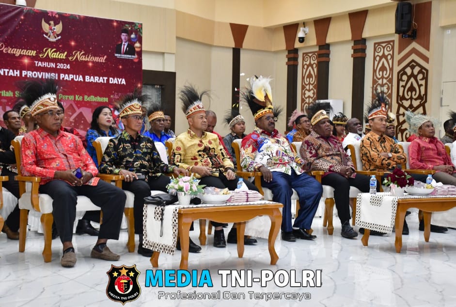Komandan Pasmar 3 Hadiri Perayaan Natal Nasional 2024 Secara Vicon