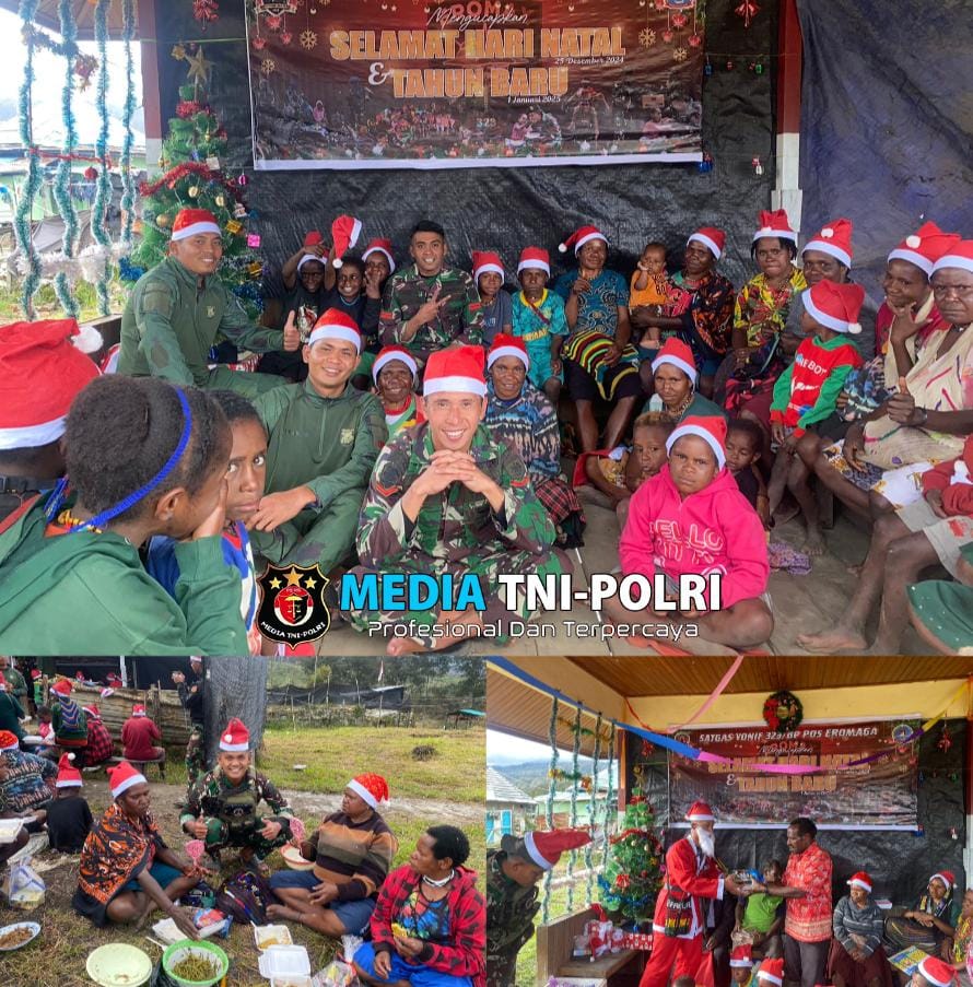 Suka Cita Natal Buaya Putih Bersama Masyarakat