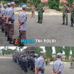TNI-Polri di Lampung Tengah Lakukan Pembinaan Kesiapsiagaan Linmas Menjelang Tahun Baru 2025