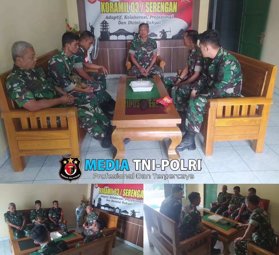 Jaga Kekompakan & Jiwa Korsa Prajurit, Bati Tuud 03 Serengan Pimpin Apel Pagi