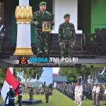 Korem 132/Tdl Gelar Upacara Bendera Mingguan, Tumbuhkan Jiwa Patriotisme dan Kedisiplinan Prajurit