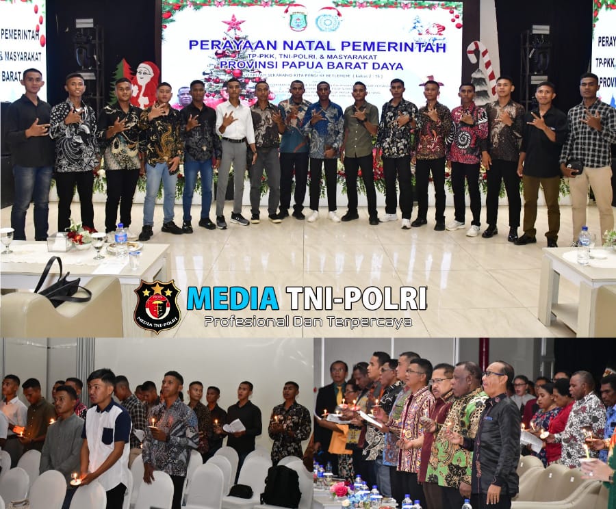 Natal Bersama Pemerintah, TP PKK, TNI-POLRI dan Masyarakat Provinsi Papua Barat Daya