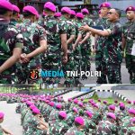 Jelang Tahun Baru 2025, Prajurit Denmako Pasmar 3 Laksanakan Apel Khusus