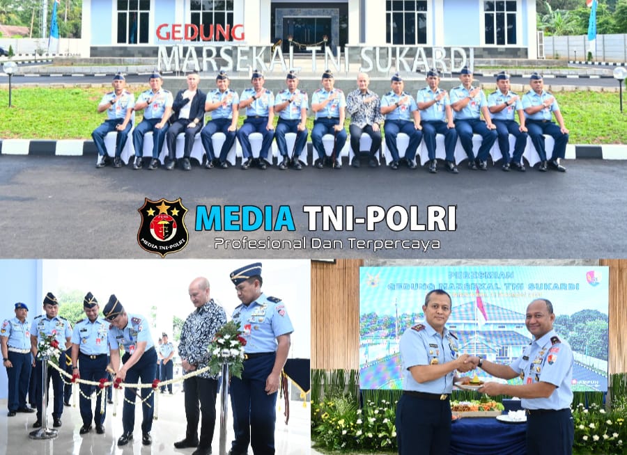 Pangkoopsud I Resmikan Gedung Marsekal TNI Sukardi di Lanud Halim Perdanakusuma
